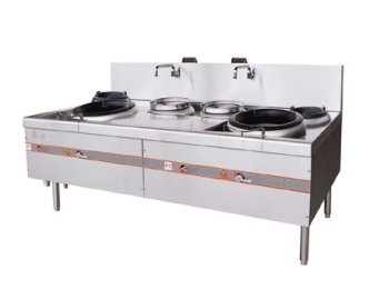 双头双尾炒炉改装案例,佛山天然气炒炉定制厂家推荐这款针对于国家3C新标设计研制!